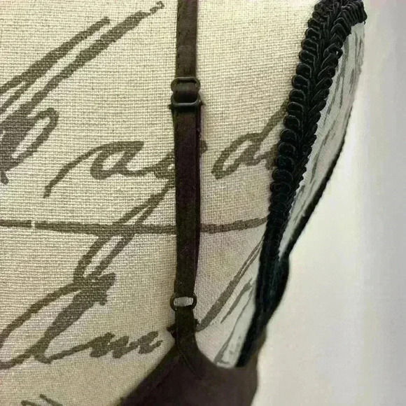 Ann Taylor Loft Petites Midi Dress SP Brown Summer dress - Picture 7 of 16